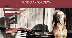 Desktop Screenshot of nando-akkordeon.ch